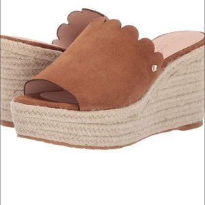 Kate spade brown wedges